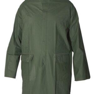 Pláštěnka s kapucí zelená