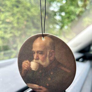 Vůně do auta František Káva a sušenky