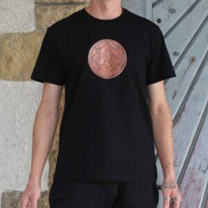 Pánské černé tričko 30 krejcar 100% bavlna