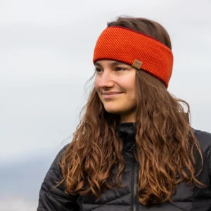Pletená čelenka Eleven Slim Orange